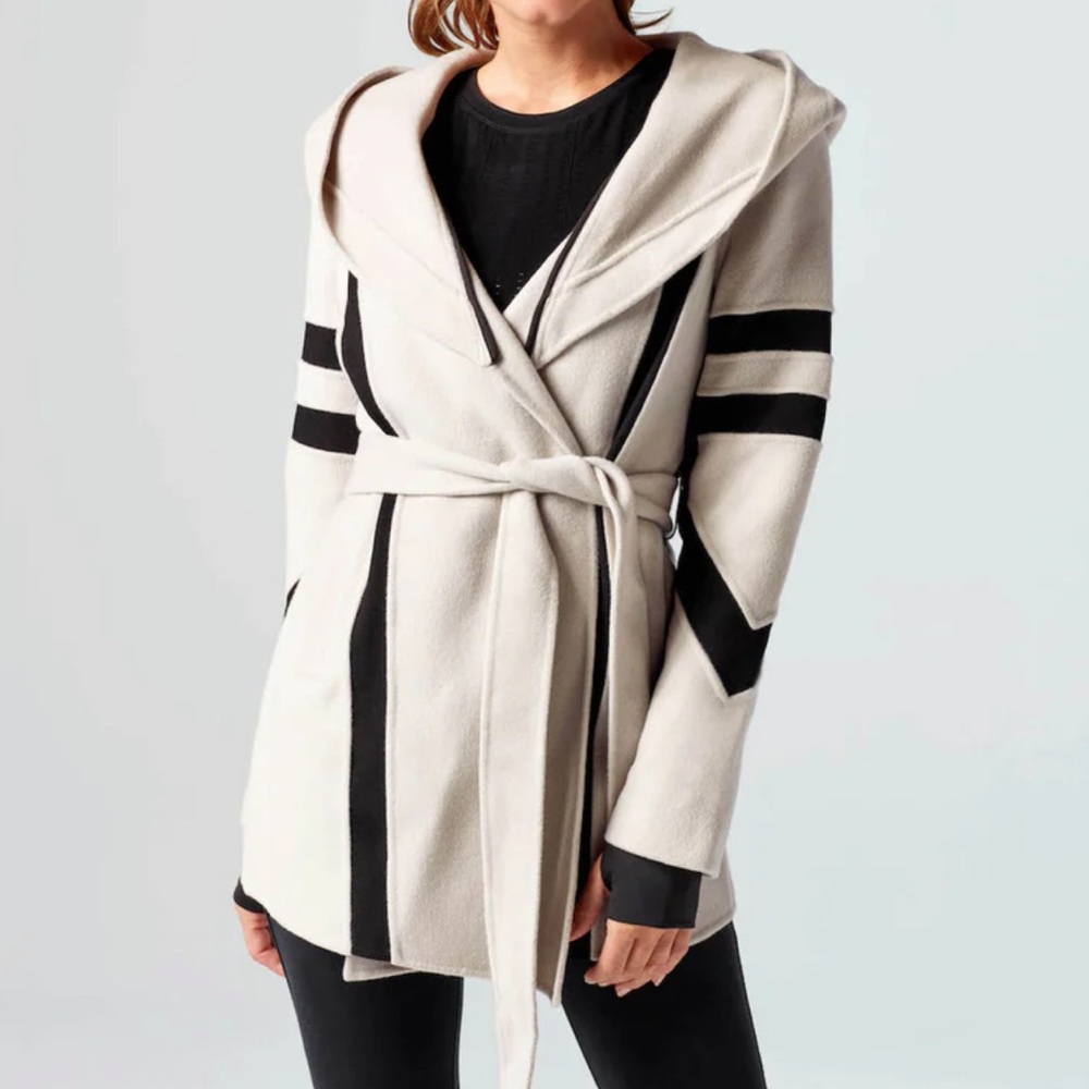 Blanc Noir Wool Traveler Handmade Jacket Medium Pumice Stone